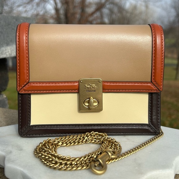 Coach Hutton Mini Purse Color Block 89230 EUC - Picture 3 of 17